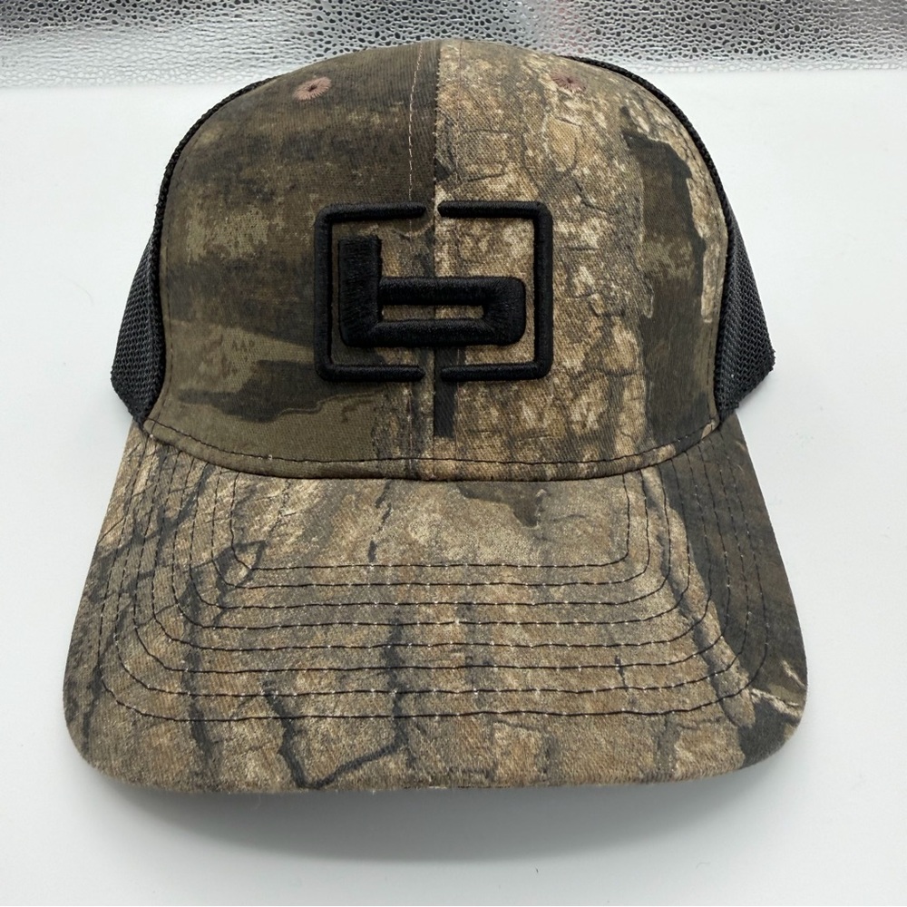 Banded Trucker Camo Cap Mesh Back Adjustable Snapback Field Camouflage Hat OS